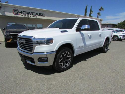Bright White 2025 RAM 1500 Laramie