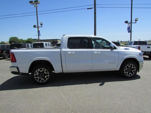 Bright White 2025 RAM 1500 Laramie