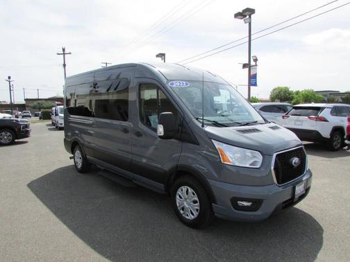 Abyss Gray 2022 Ford Transit-350 XLT