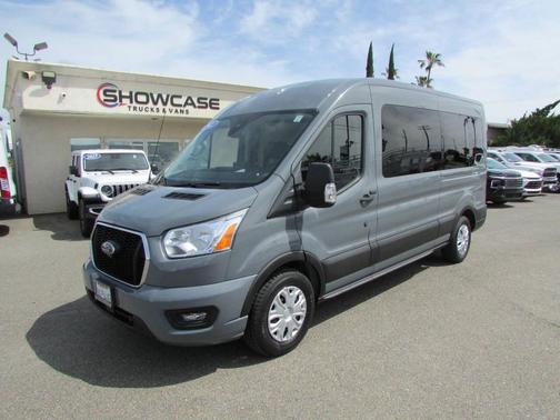Abyss Gray 2022 Ford Transit-350 XLT