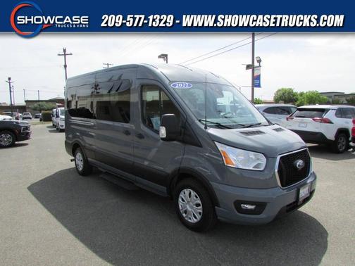 Abyss Gray 2022 Ford Transit-350 XLT