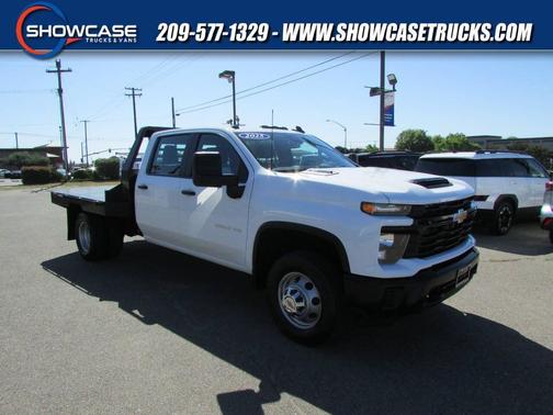 Summit White 2025 Chevrolet Silverado 3500 WT