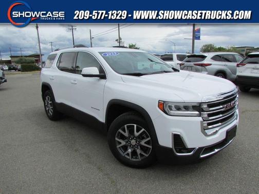 Summit White 2023 GMC Acadia FWD SLT