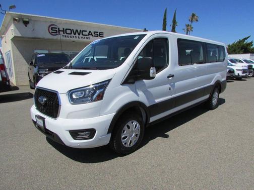Oxford White 2023 Ford Transit-350 XLT