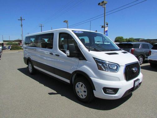 Oxford White 2023 Ford Transit-350 XLT