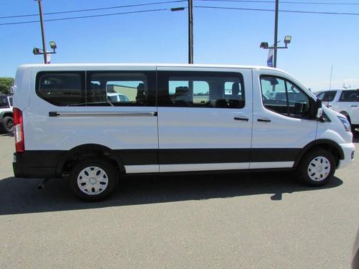 Oxford White 2023 Ford Transit-350 XLT