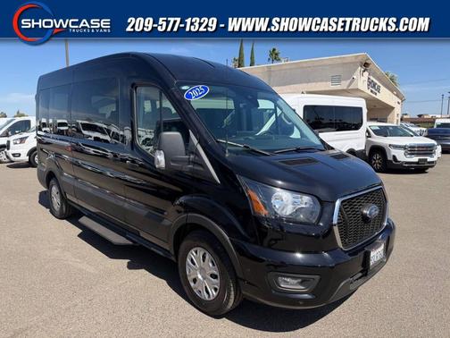 Agate Black Metallic 2025 Ford Transit-350 XLT