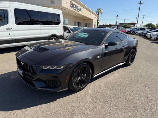 Dark Matter Gray Metallic 2024 Ford Mustang GT