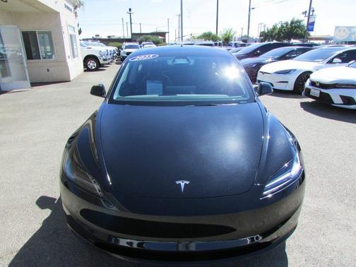 Solid Black 2025 Tesla Model 3 Long Range