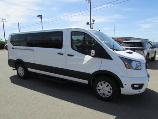 Oxford White 2025 Ford Transit-350 XLT