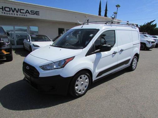 Frozen White Metallic 2022 Ford Transit Connect XL 4dr LWB Cargo Mini Van w/Rear Doors