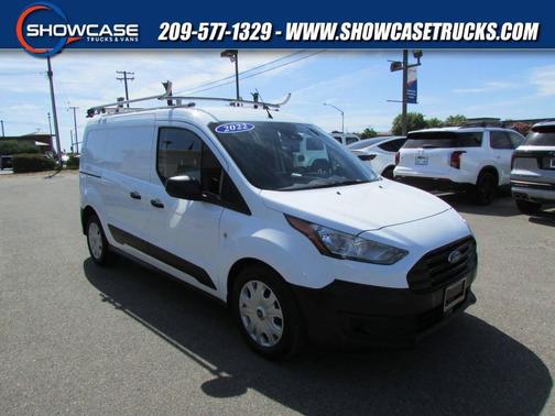 Frozen White Metallic 2022 Ford Transit Connect XL 4dr LWB Cargo Mini Van w/Rear Doors