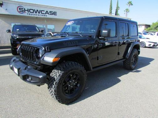 Black Clearcoat 2025 Jeep Wrangler Willys