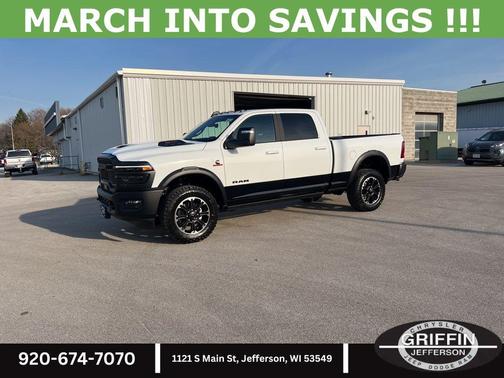 Bright White Clearcoat 2026 RAM 2500 Power Wagon