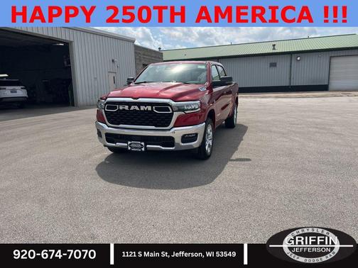 Molten Red Pearlcoat 2026 RAM 1500 Big Horn/Lone Star