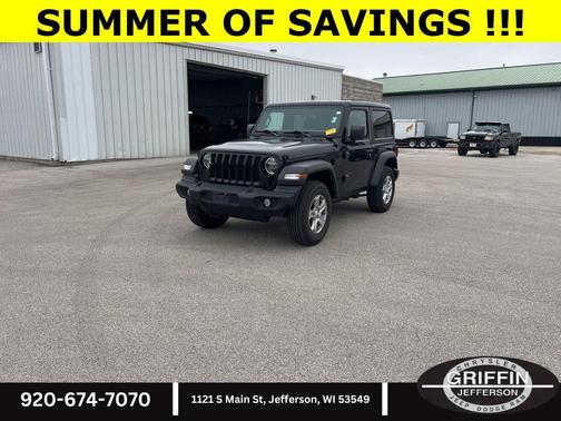 Black Clearcoat 2021 Jeep Wrangler Sport S