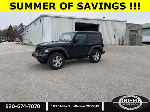 Black Clearcoat 2021 Jeep Wrangler Sport S