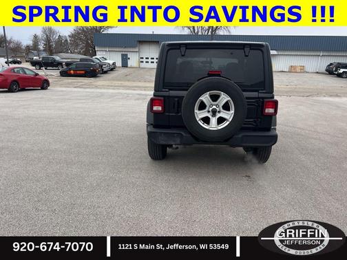 Black Clearcoat 2021 Jeep Wrangler Sport S
