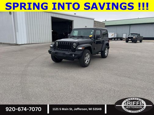 Black Clearcoat 2021 Jeep Wrangler Sport S