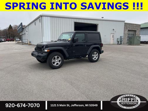 Black Clearcoat 2021 Jeep Wrangler Sport S