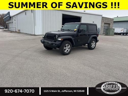 Black Clearcoat 2021 Jeep Wrangler Sport S