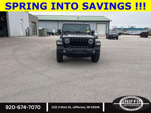 Black Clearcoat 2021 Jeep Wrangler Sport S