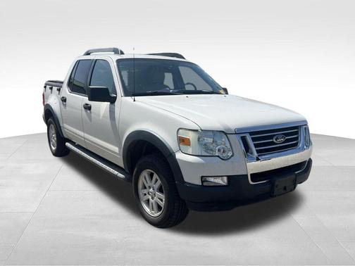 White Suede Clearcoat Metallic 2008 Ford Explorer Sport Trac XLT