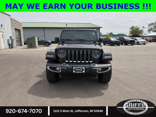 Black Clearcoat 2023 Jeep Wrangler 4xe Sahara