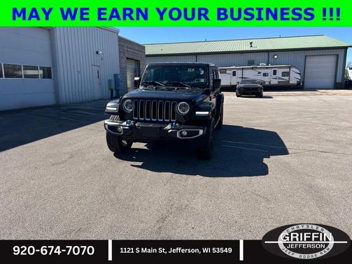 Black Clearcoat 2023 Jeep Wrangler 4xe Sahara