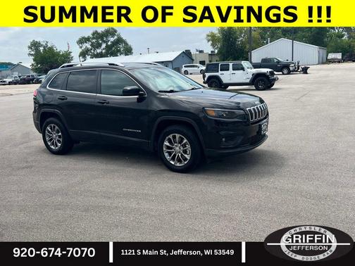 Diamond Black Crystal Pearlcoat 2021 Jeep Cherokee Latitude Lux