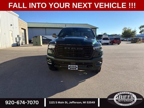 Serrano Green Metallic 2026 RAM 1500 Laramie