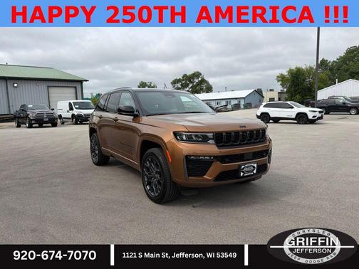 Copper Shino Metallic Clearcoat 2026 Jeep Grand Cherokee Summit