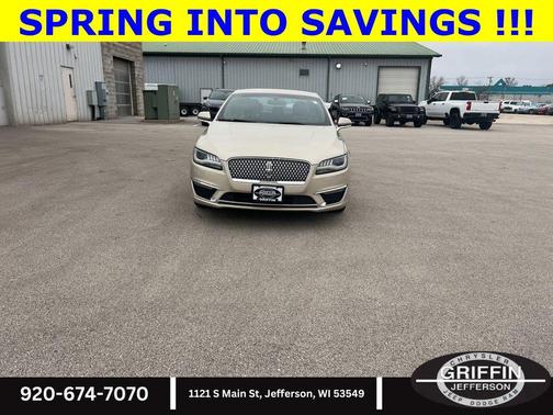 PALLADIUM WHITE GOLD METALLIC 2017 Lincoln MKZ Hybrid Premier