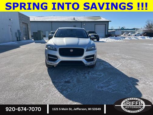 Silver 2017 Jaguar F-PACE 35t R-Sport