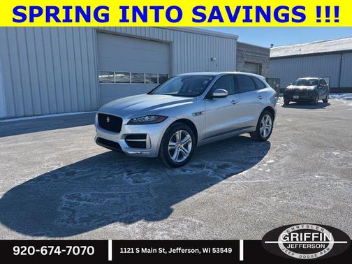 Silver 2017 Jaguar F-PACE 35t R-Sport