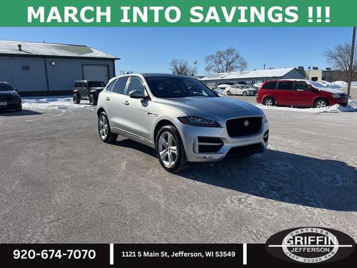 Silver 2017 Jaguar F-PACE 35t R-Sport