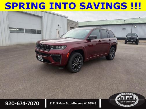 Velvet Red Pearlcoat 2026 Jeep Grand Cherokee Limited