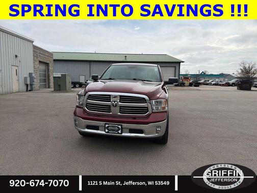 Delmonico Red Pearlcoat 2018 RAM 1500 Big Horn