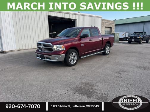Delmonico Red Pearlcoat 2018 RAM 1500 Big Horn