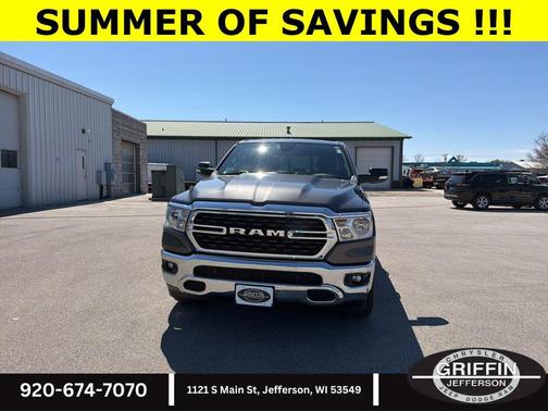 Granite Crystal Metallic Clearcoat 2022 RAM 1500 Big Horn/Lone Star