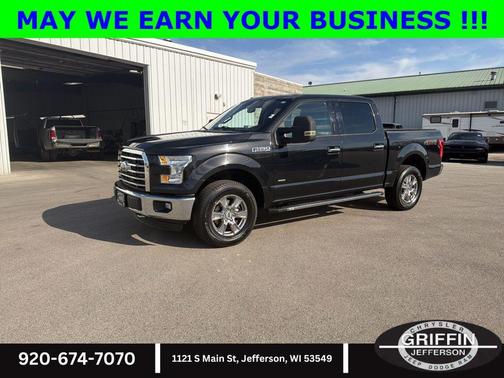 TUXEDO BLACK METALLIC 2015 Ford F-150 XLT