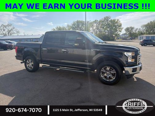 TUXEDO BLACK METALLIC 2015 Ford F-150 XLT