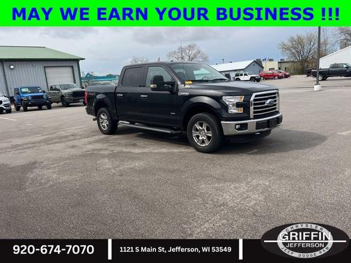 TUXEDO BLACK METALLIC 2015 Ford F-150 XLT