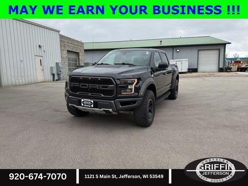 SHADOW BLACK 2018 Ford F-150 Raptor