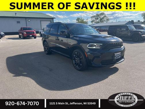 DB Black Clearcoat 2023 Dodge Durango Hemi Orange AWD