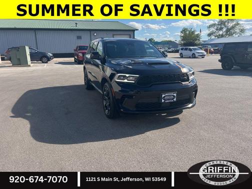 DB Black Clearcoat 2023 Dodge Durango Hemi Orange AWD