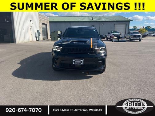 DB Black Clearcoat 2023 Dodge Durango Hemi Orange AWD