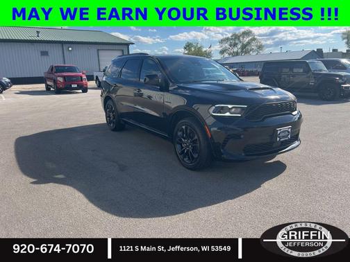 DB Black Clearcoat 2023 Dodge Durango Hemi Orange AWD