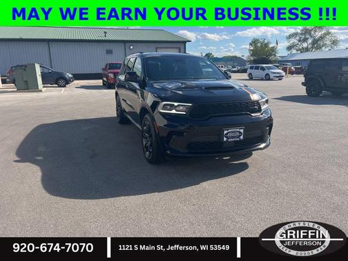 DB Black Clearcoat 2023 Dodge Durango Hemi Orange AWD