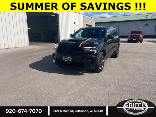 DB Black Clearcoat 2023 Dodge Durango Hemi Orange AWD